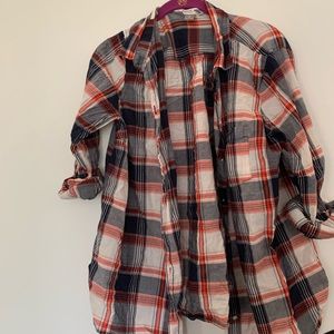 XL old a y red blue flannel